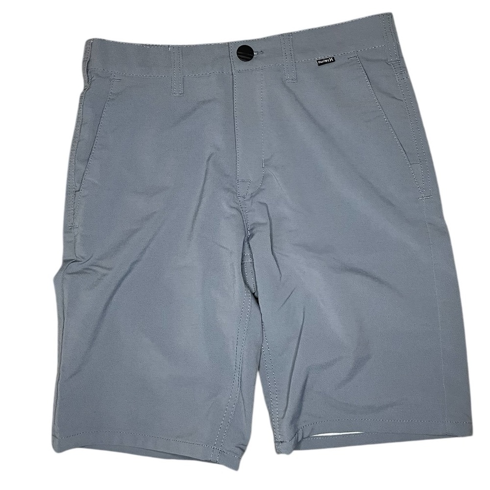 Hurley Gray Golf Style H20-Dri Shorts-Boys Size 14